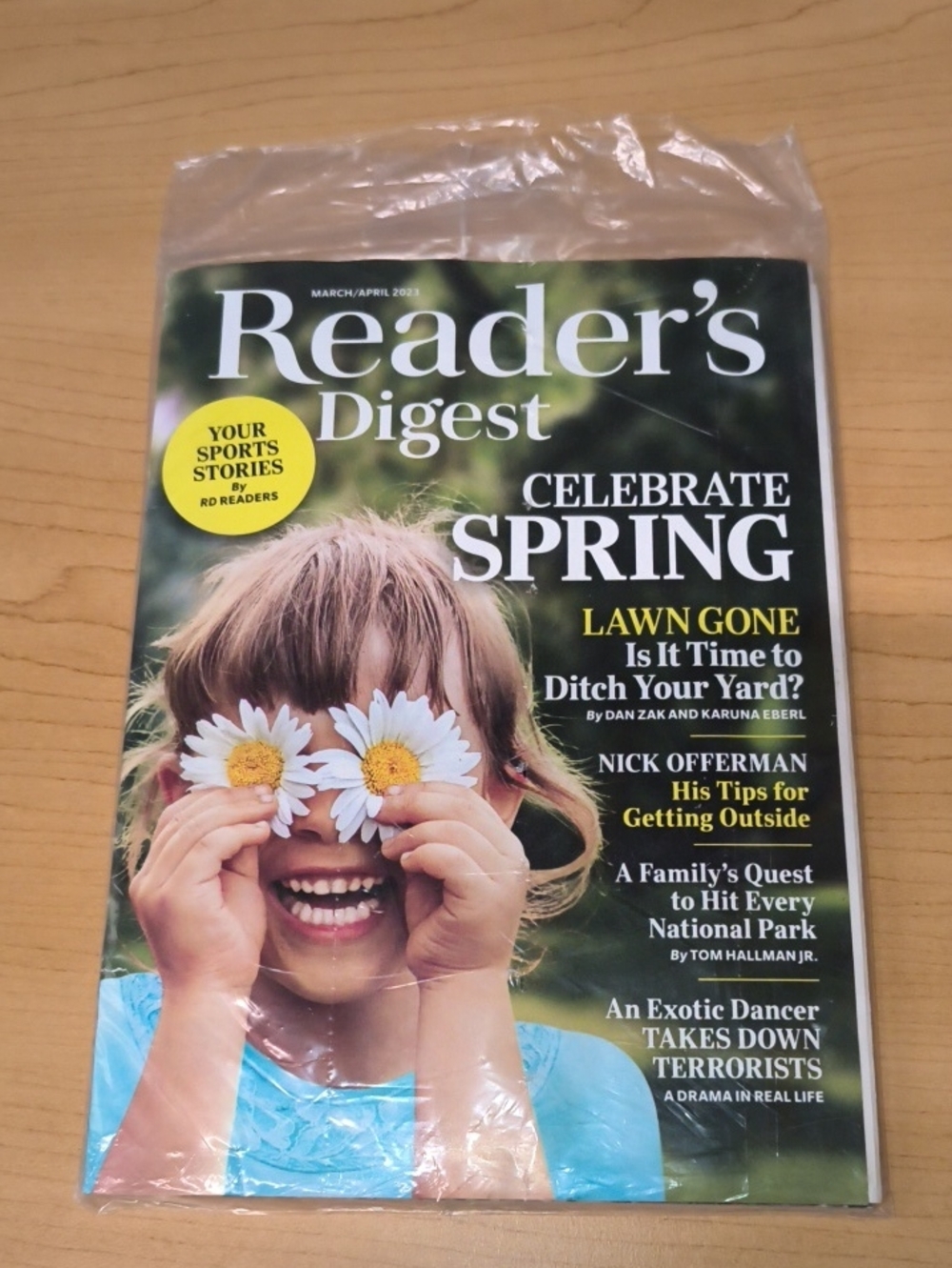 Reader's Digest Magazine March/April 2023 Celebrate Spring Nick Offerman Lawns..